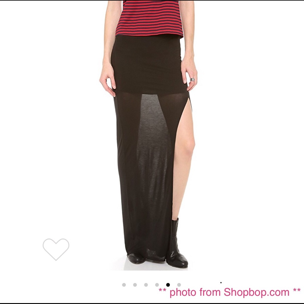BELLA LUXX - Column Skirt (Black) - M - NWT !!